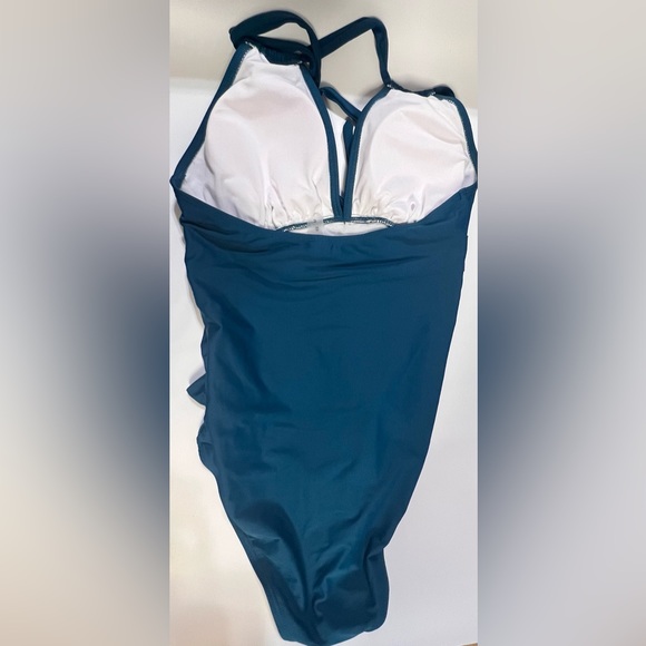 NWT Tempt Me Women One Piece Swimsuits Tummy Control Halter - Picture 5 of 8